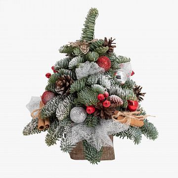 Ель из ветвей нобилиса 30 см №814 Ель из ветвей нобилиса 30 см №814