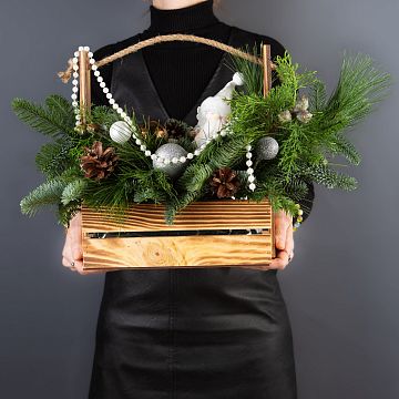 Композиция в деревянном ящике № 3 Композиция в деревянном ящике № 3