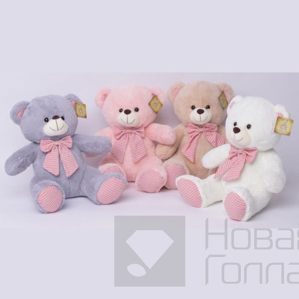 Мишка Мажорик розовый 60см