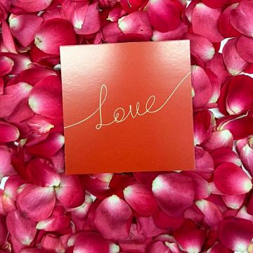 Открытка мини Love