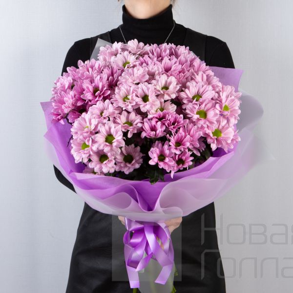 Букет из хризантем Вальс ароматов