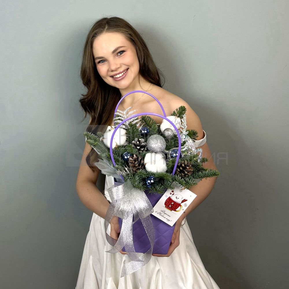 Зима в подарок в сумочке