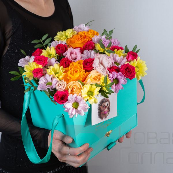 Коробка квадратная тиффани