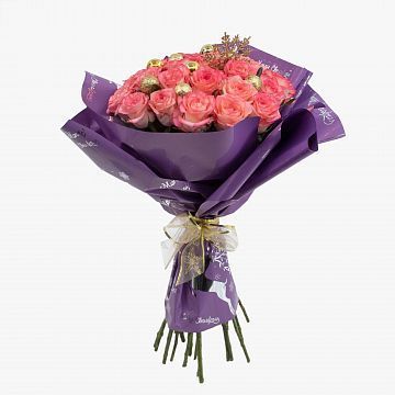 Букет Минуты Волшебства из розовой розы Букет Минуты Волшебства из розовой розы