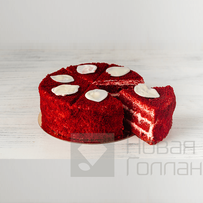 Торт Красный Бархат 660гр.