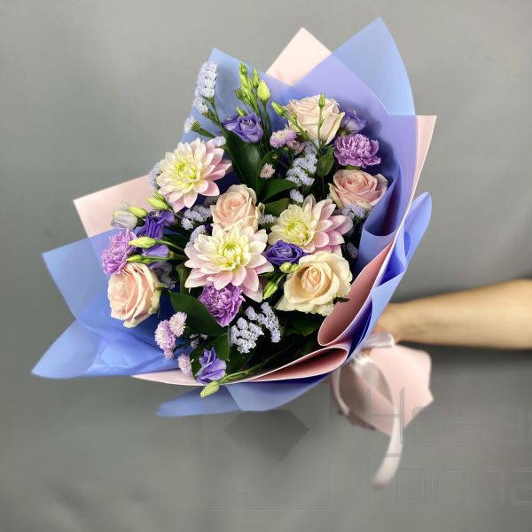 Букет Розовый рассвет