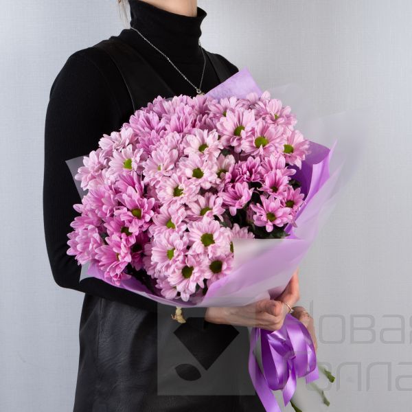 Букет из хризантем Вальс ароматов