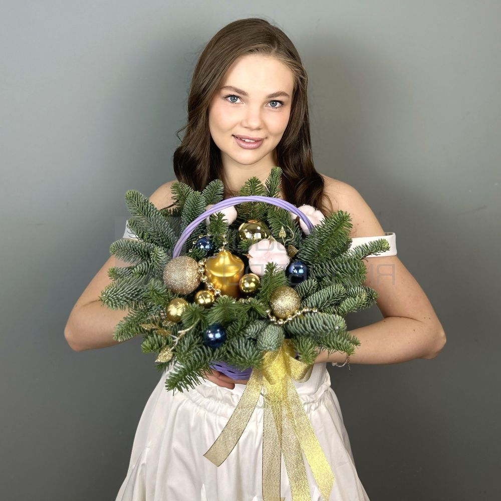 Новогодние чудеса в корзине