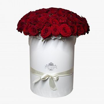 Цветы в цилиндре с макаронс Прованс
