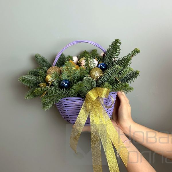 Новогодние чудеса в корзине