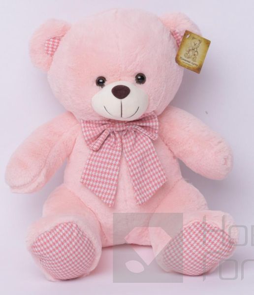 Мишка Мажорик розовый 60см